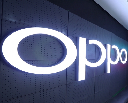 Anti-UV Outdoor OPPO Shop Sign