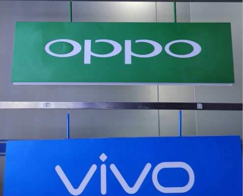 OPPO and VIVO LED advertising Lightbox