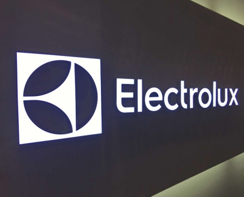 Electrolux frontlit LED letter sign