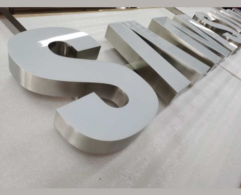 SAMSUNG Hanging Stainless Steel LED Shop Sign